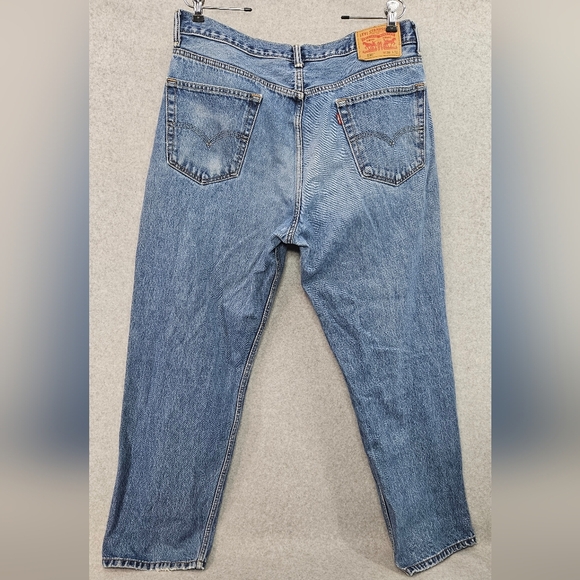 Levi's 550 Men's Relaxed‎ Fit Jeans Size 36x32 100% Cotton - Picture 2 of 8